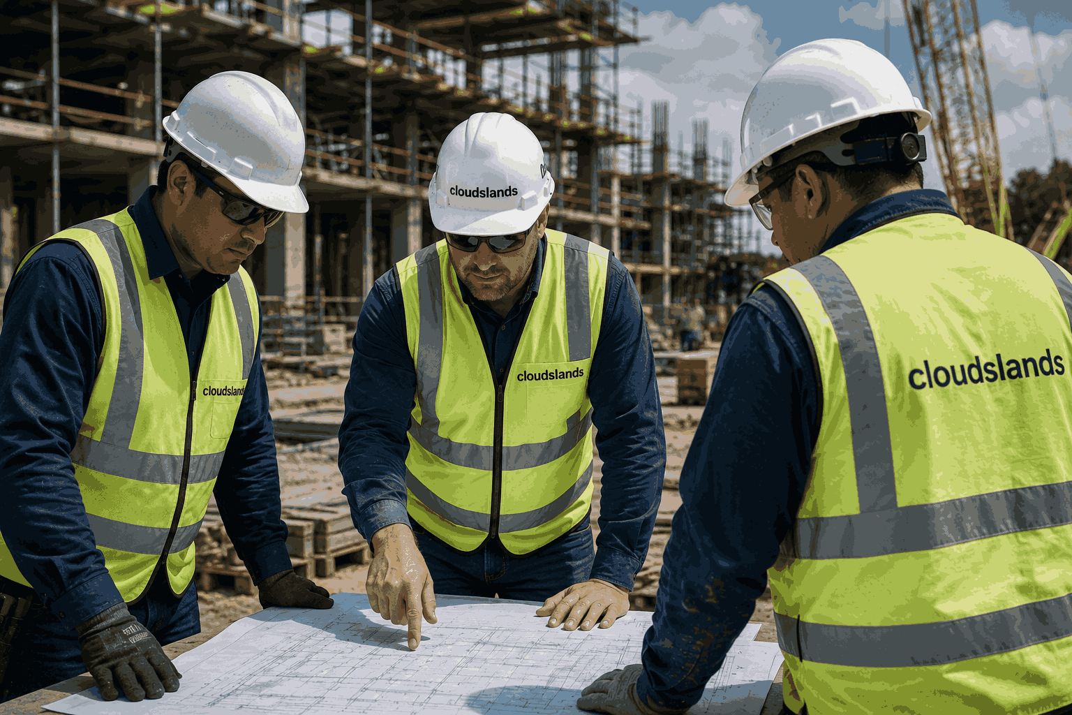 Cloudslands commercial construction project in progress